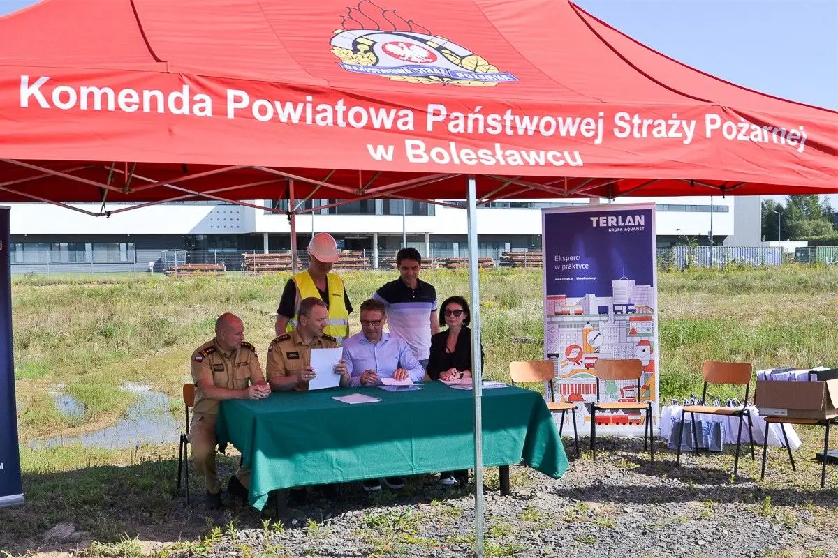 Ruszyła budowa nowej komendy straży pożarnej w Bolesławcu