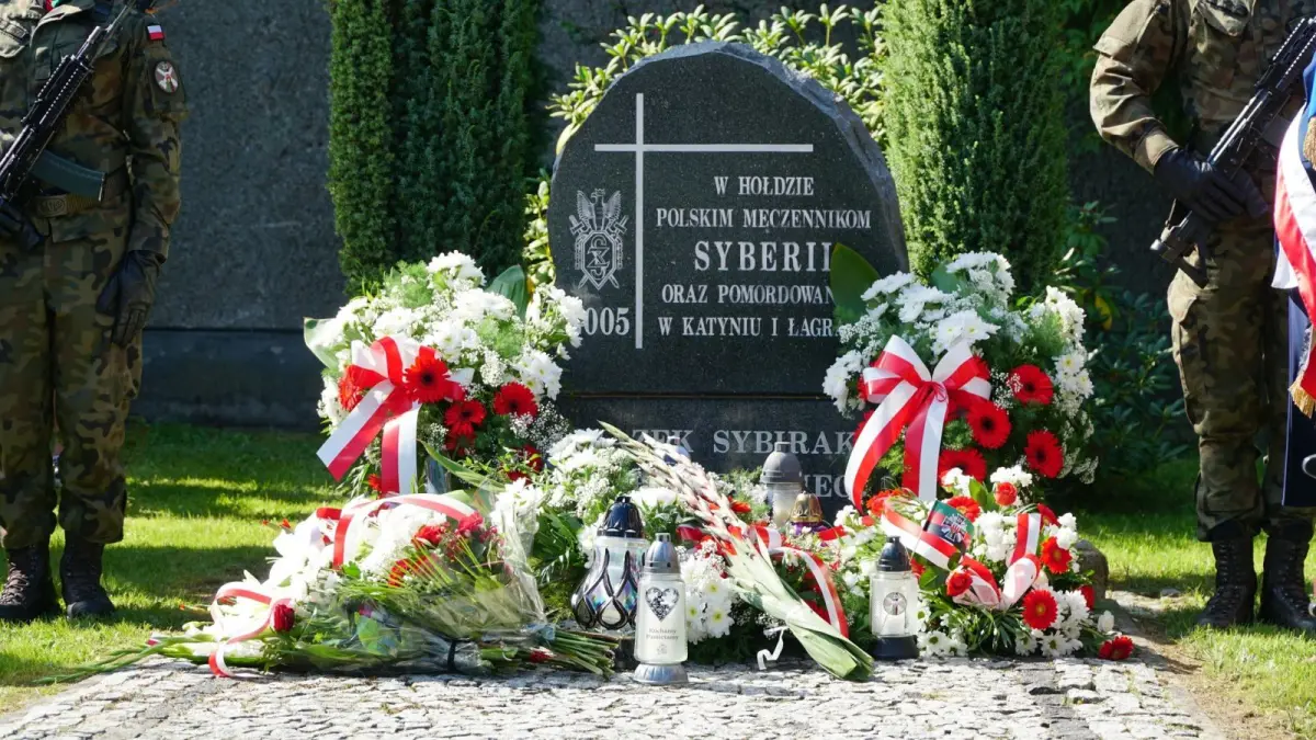 Uczestnicy Marszu Żywej Pamięci Polskiego Sybiru