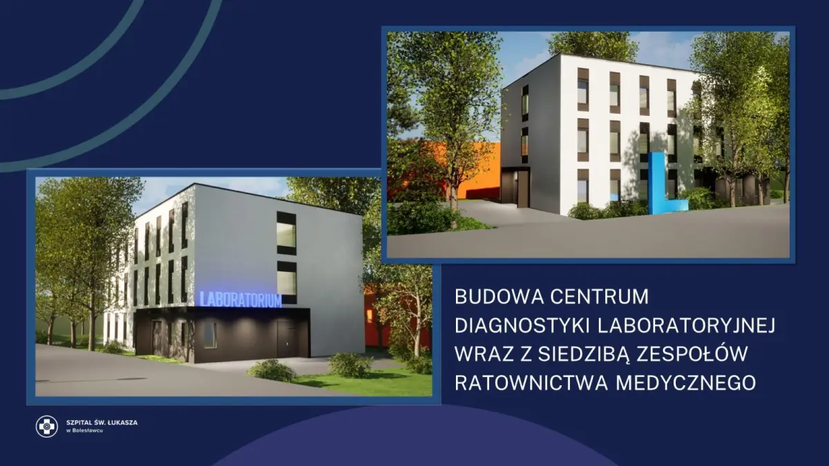 Slajdy z prezentacji dotyczącej inwestycji