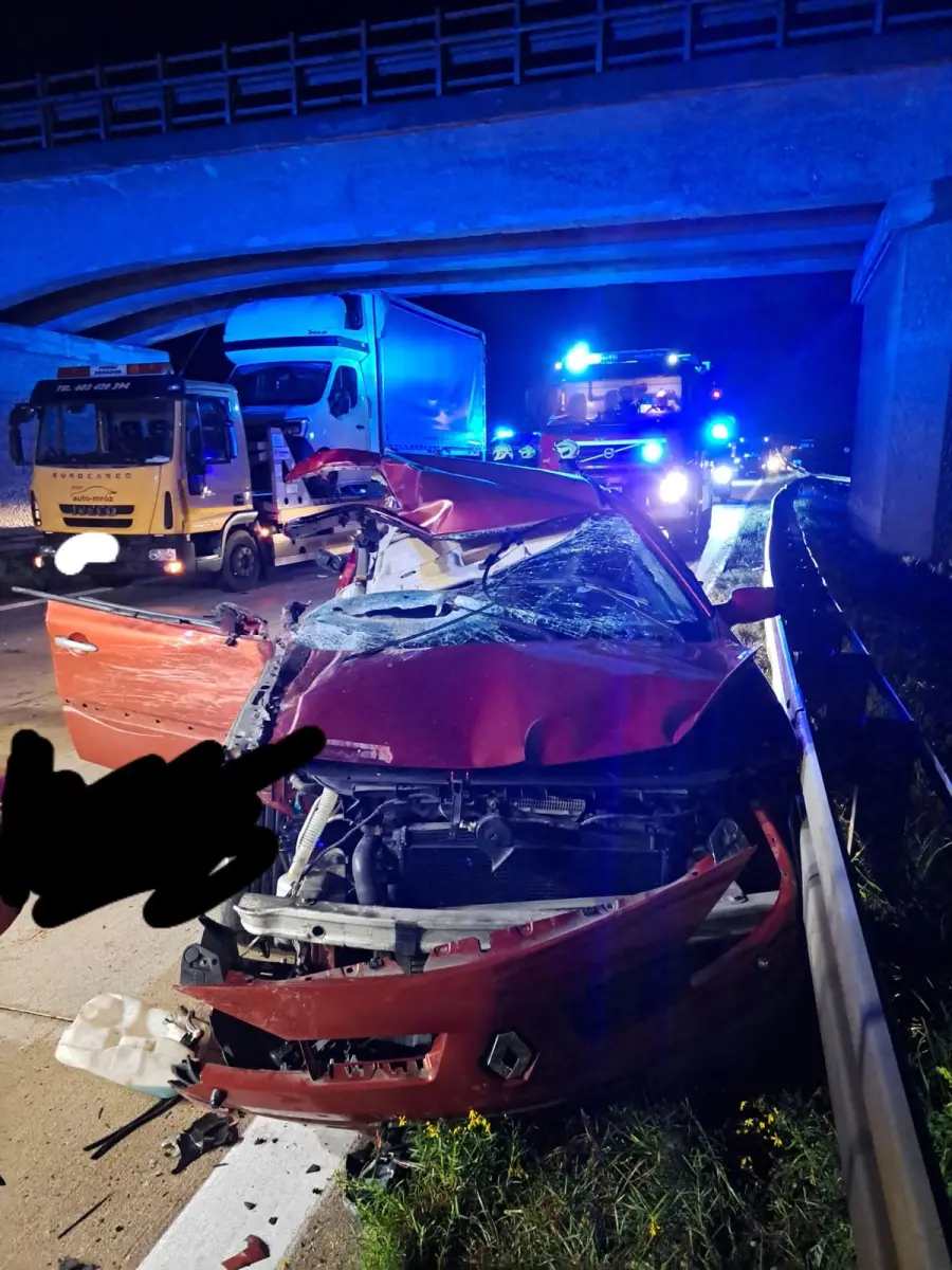 Śmiertelny wypadek na A4