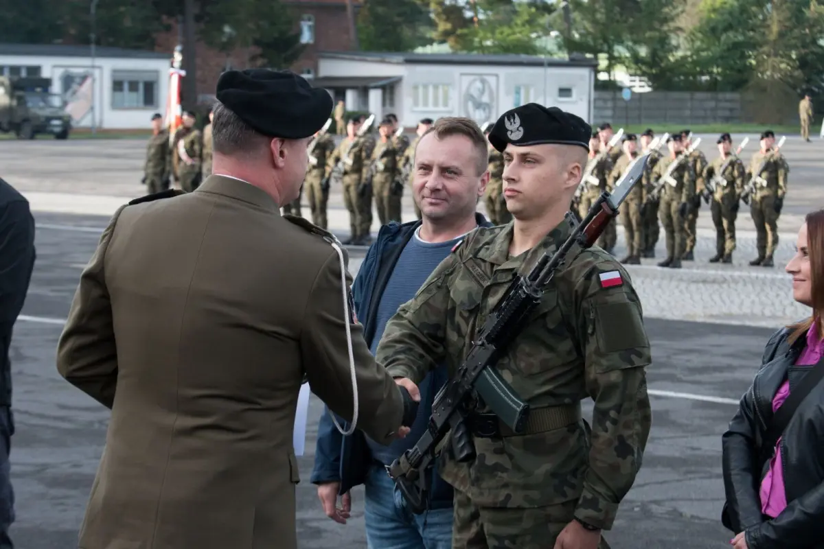 Elewi z pancernej brygady złożyli przysięgę