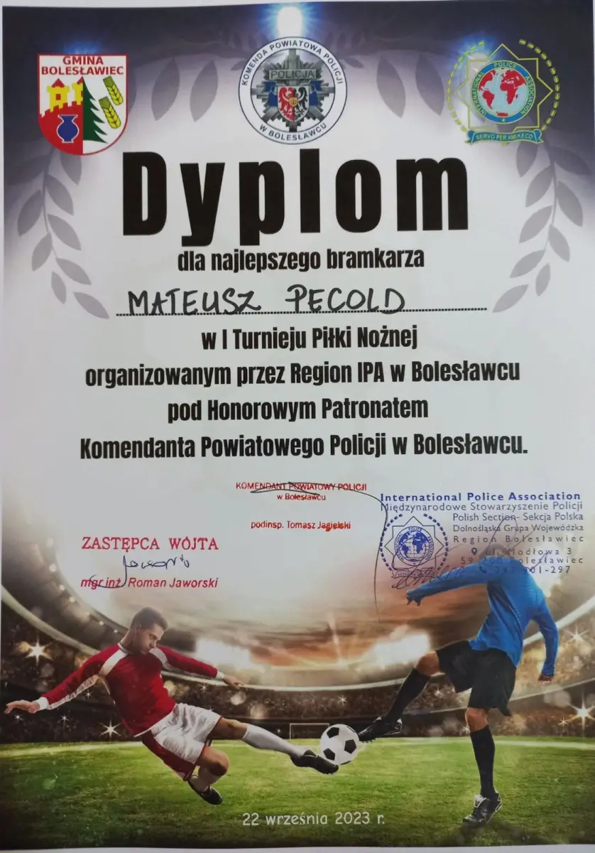 Mundurowi, w tym żołnierze US Army, rywalizowali w turnieju piłki nożnej