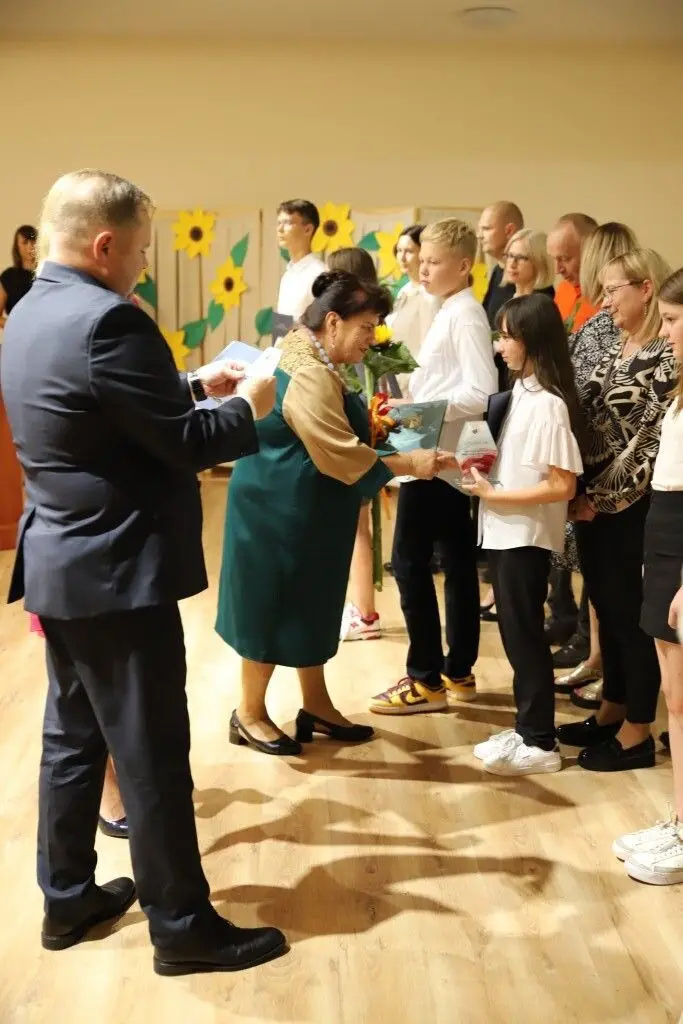 Uroczystość w Domu Ludowym w Bożejowicach