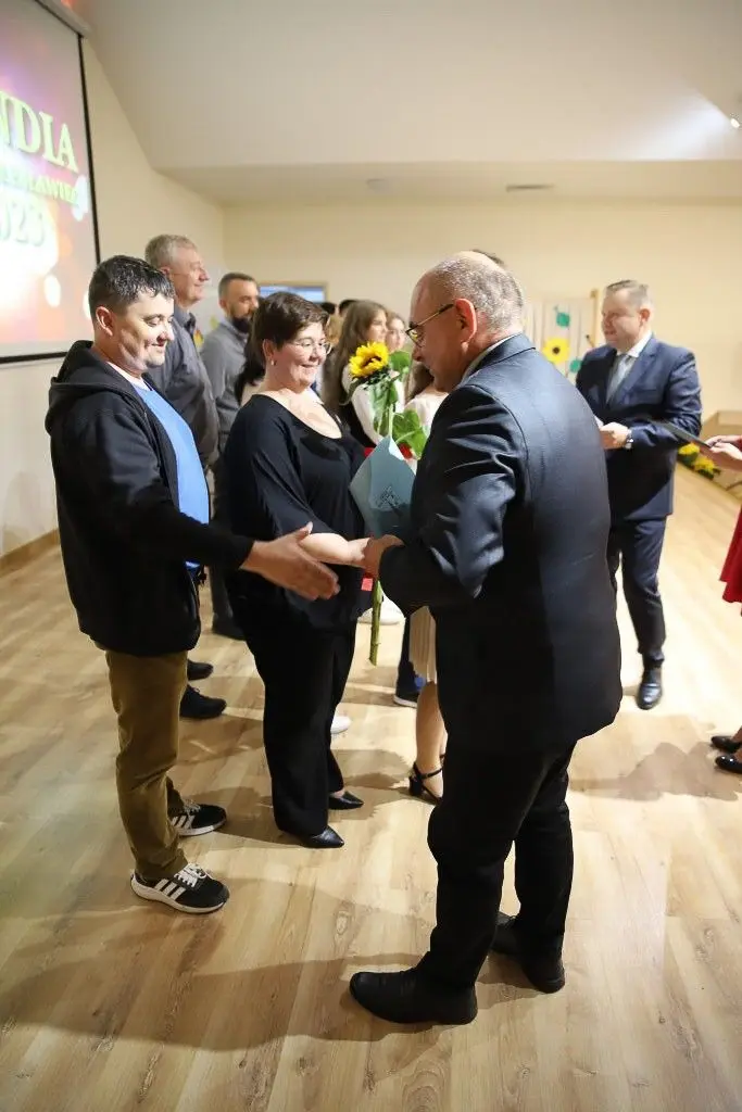 Урочистість у Народному домі в Bożejowicach