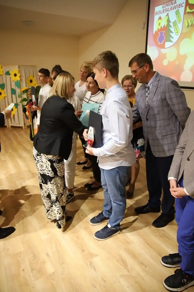 Uroczystość w Domu Ludowym w Bożejowicach