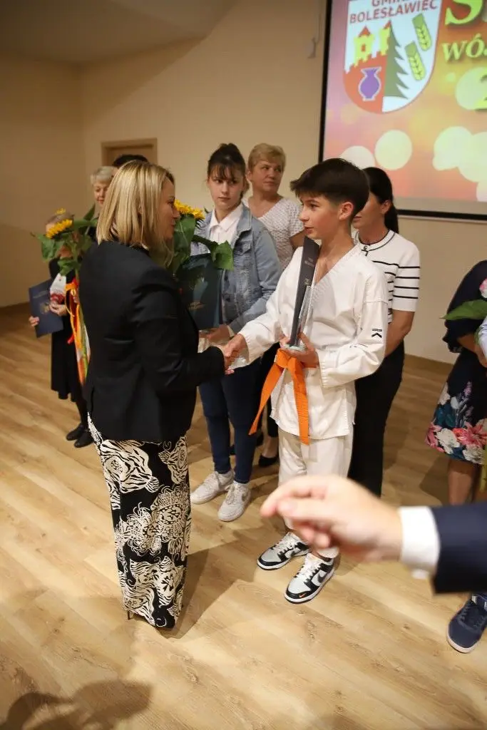 Uroczystość w Domu Ludowym w Bożejowicach