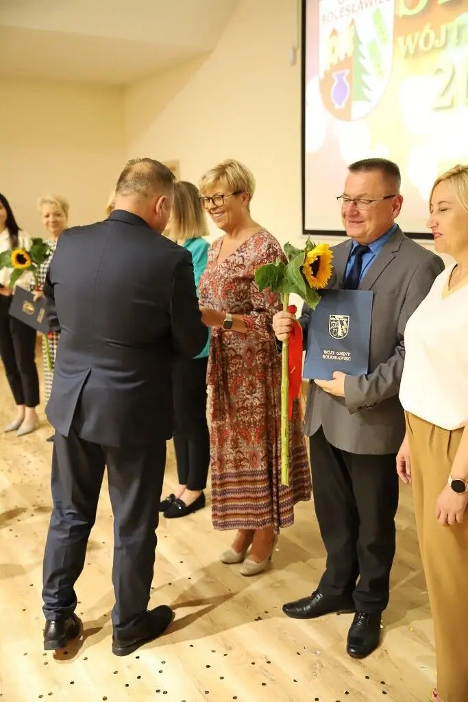 Uroczystość w Domu Ludowym w Bożejowicach