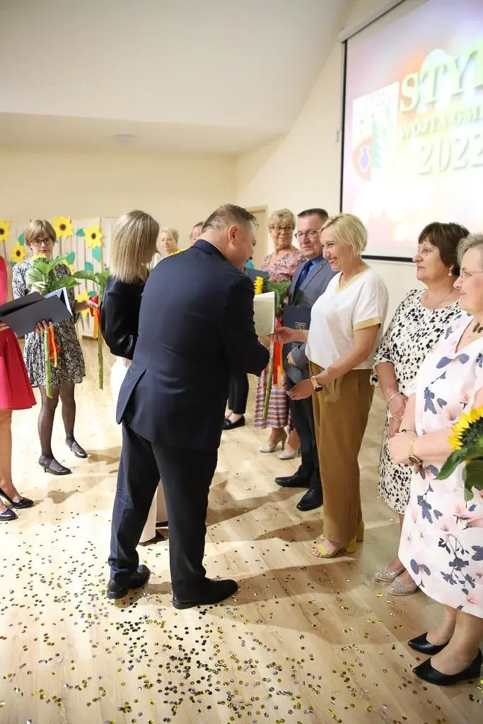 Uroczystość w Domu Ludowym w Bożejowicach