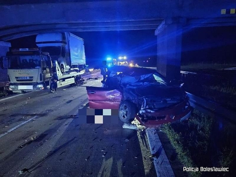 Wypadek i podejrzany