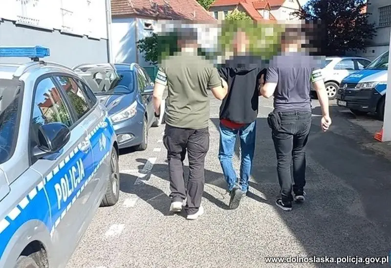 Podejrzany i narkotyki