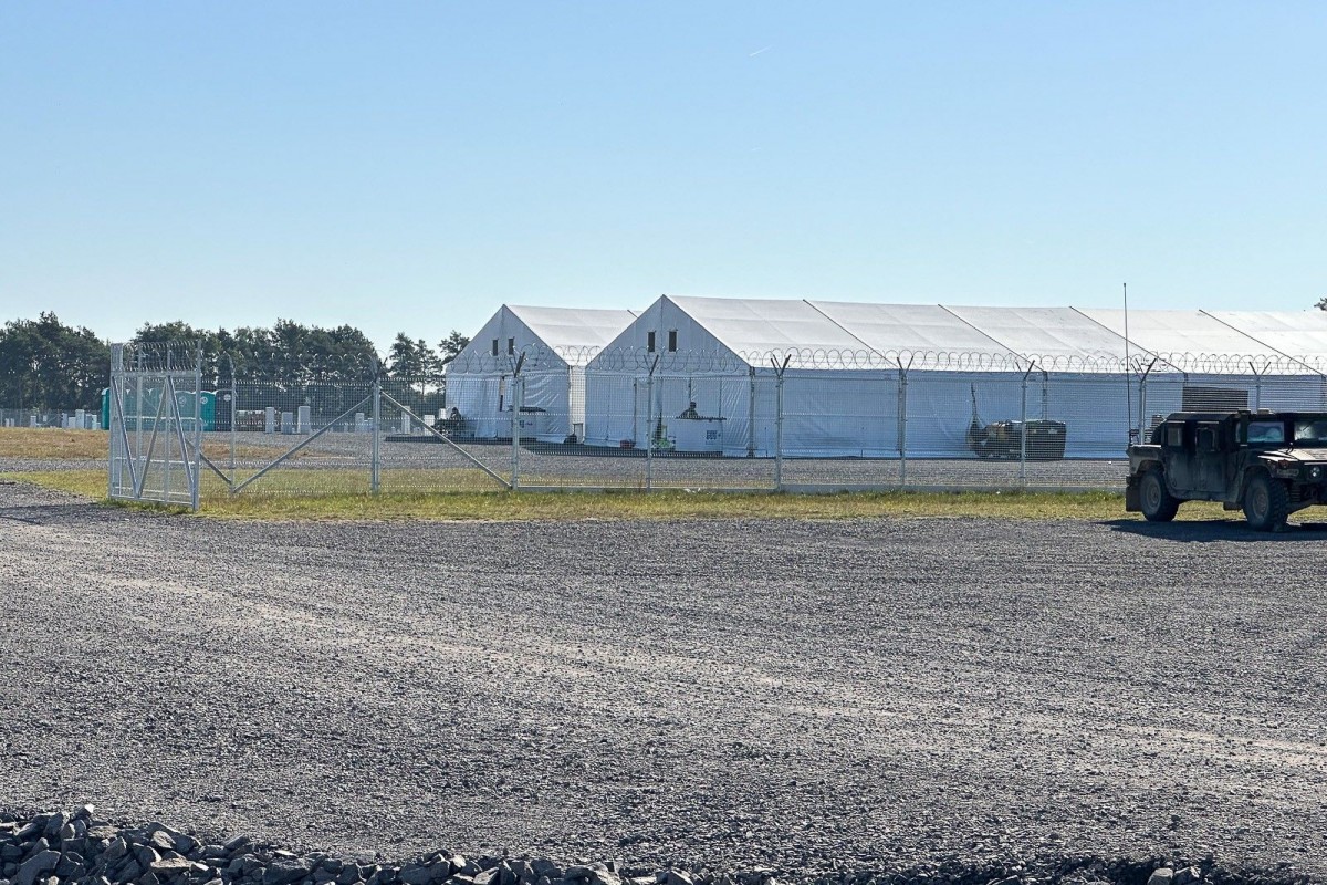 Otwarcie obozowiska dla US Army w Trzebieniu