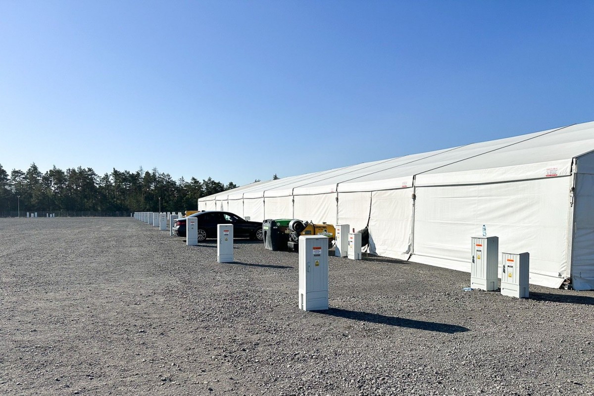 Otwarcie obozowiska dla US Army w Trzebieniu