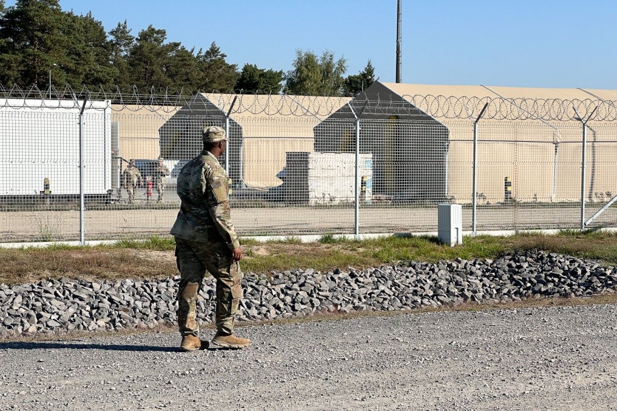 Otwarcie obozowiska dla US Army w Trzebieniu