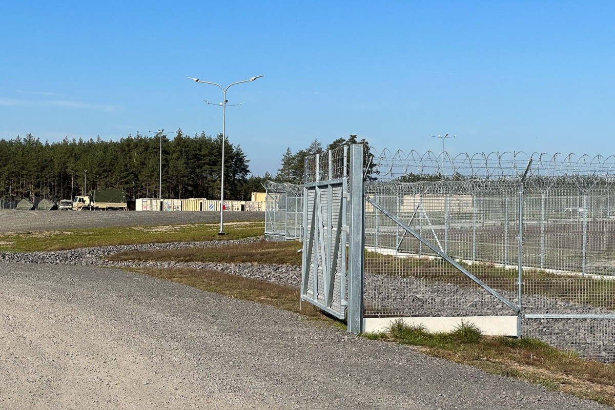 Otwarcie obozowiska dla US Army w Trzebieniu