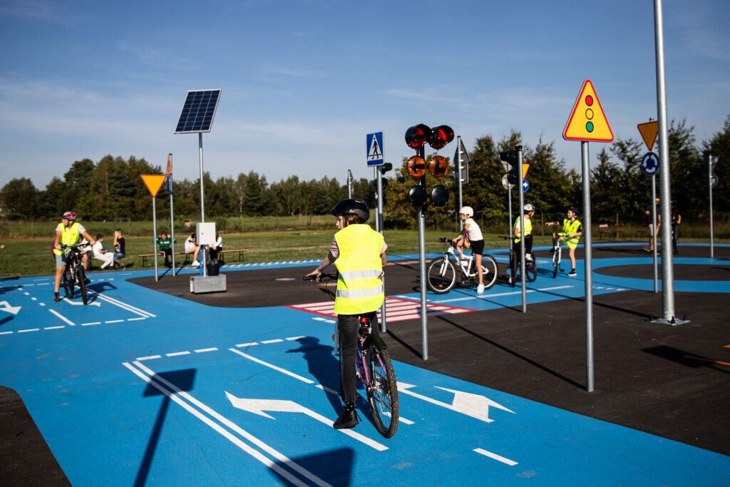 Miasteczko Ruchu Drogowego w Brzeźniku otwarte