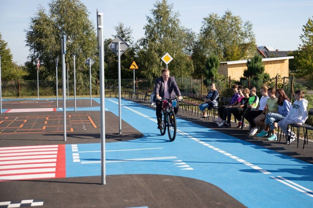 Miasteczko Ruchu Drogowego w Brzeźniku otwarte