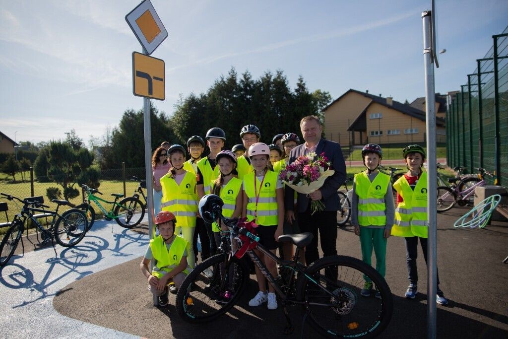 Miasteczko Ruchu Drogowego w Brzeźniku otwarte