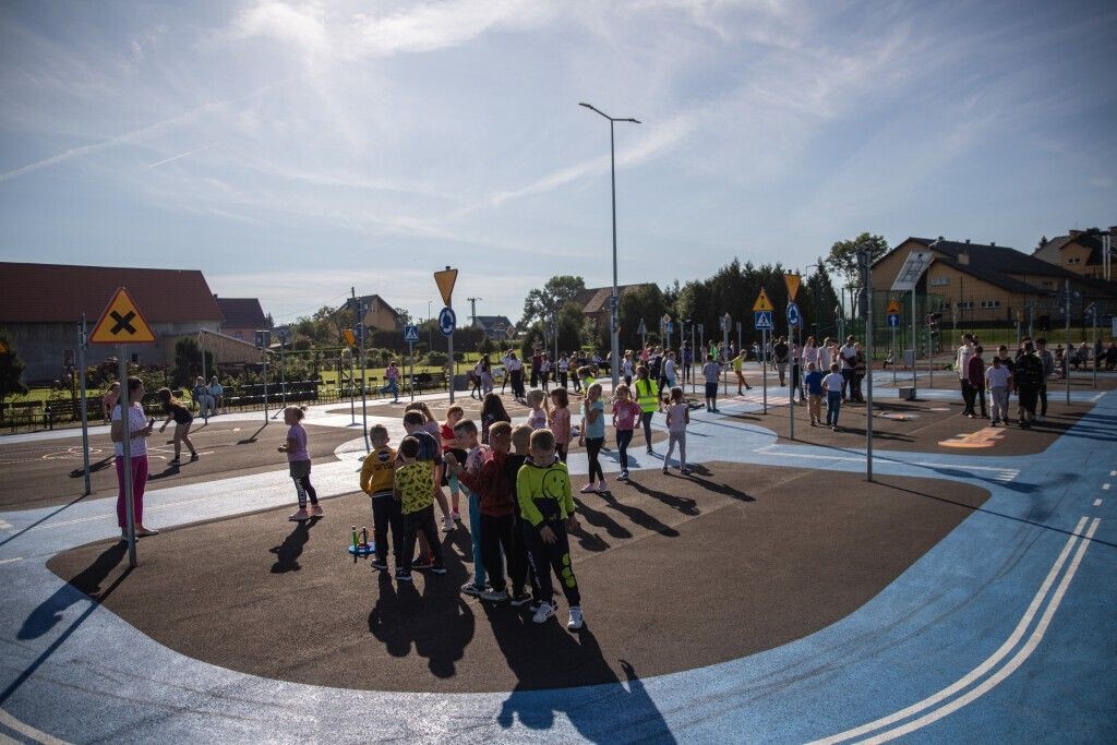 Miasteczko Ruchu Drogowego w Brzeźniku otwarte