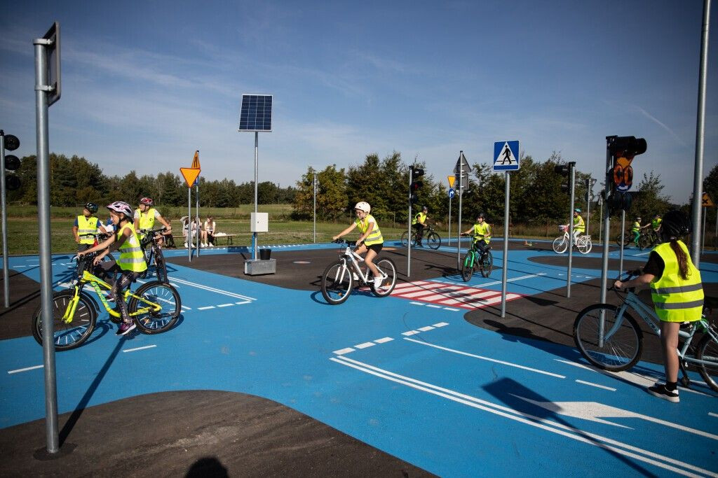 Miasteczko Ruchu Drogowego w Brzeźniku otwarte