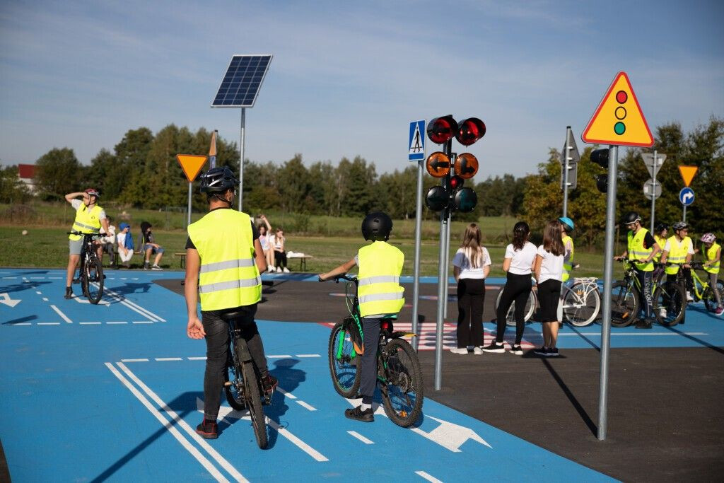 Miasteczko Ruchu Drogowego w Brzeźniku otwarte