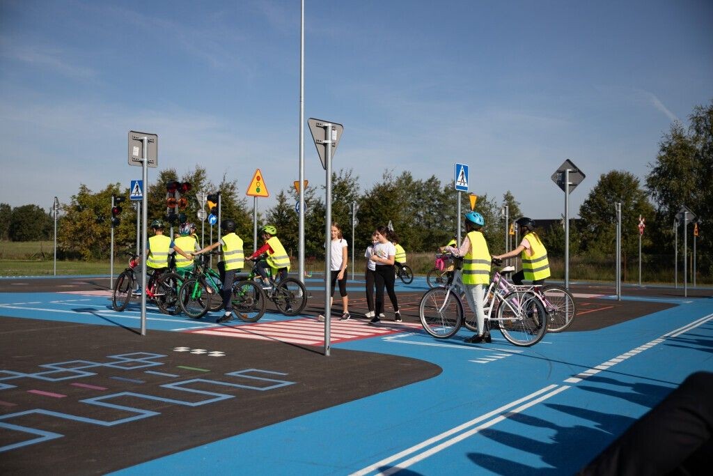 Miasteczko Ruchu Drogowego w Brzeźniku otwarte