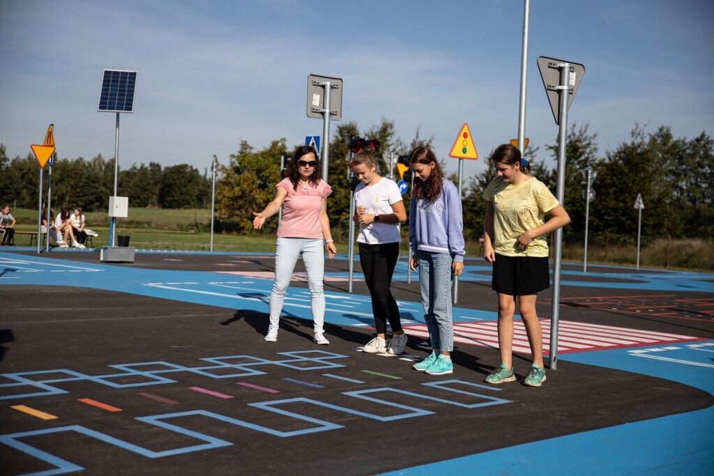 Miasteczko Ruchu Drogowego w Brzeźniku otwarte