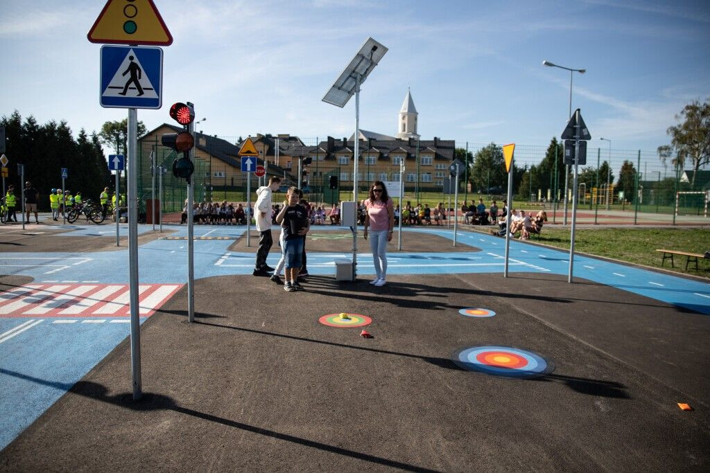 Miasteczko Ruchu Drogowego w Brzeźniku otwarte