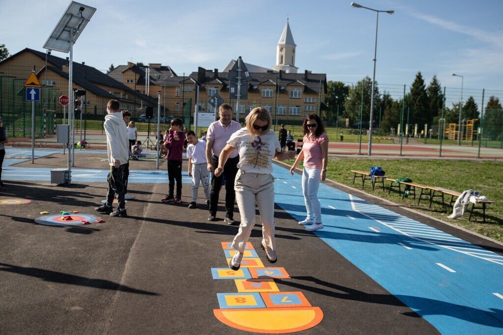 Miasteczko Ruchu Drogowego w Brzeźniku otwarte