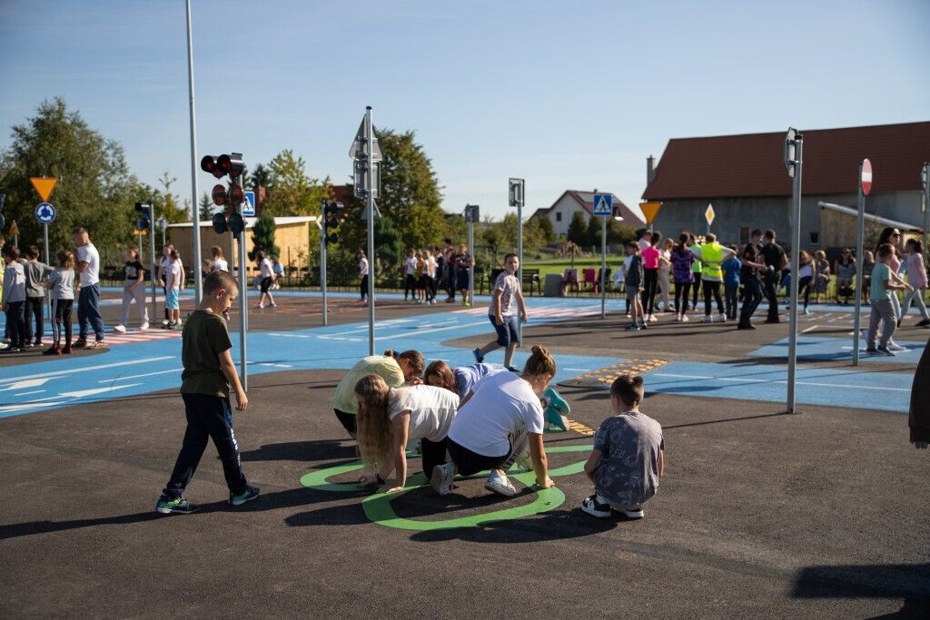 Miasteczko Ruchu Drogowego w Brzeźniku otwarte