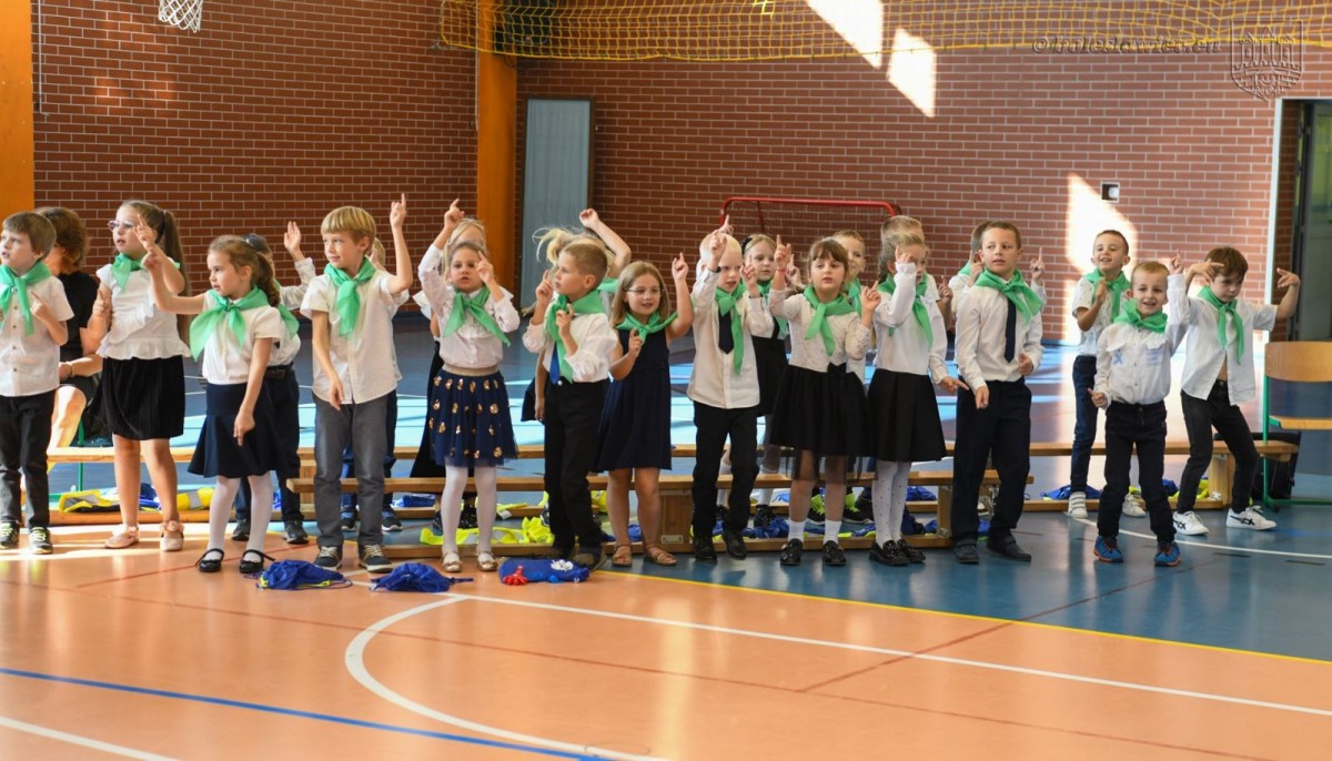Uroczyste ślubowanie uczniów „Jedynki” w Bolesławcu