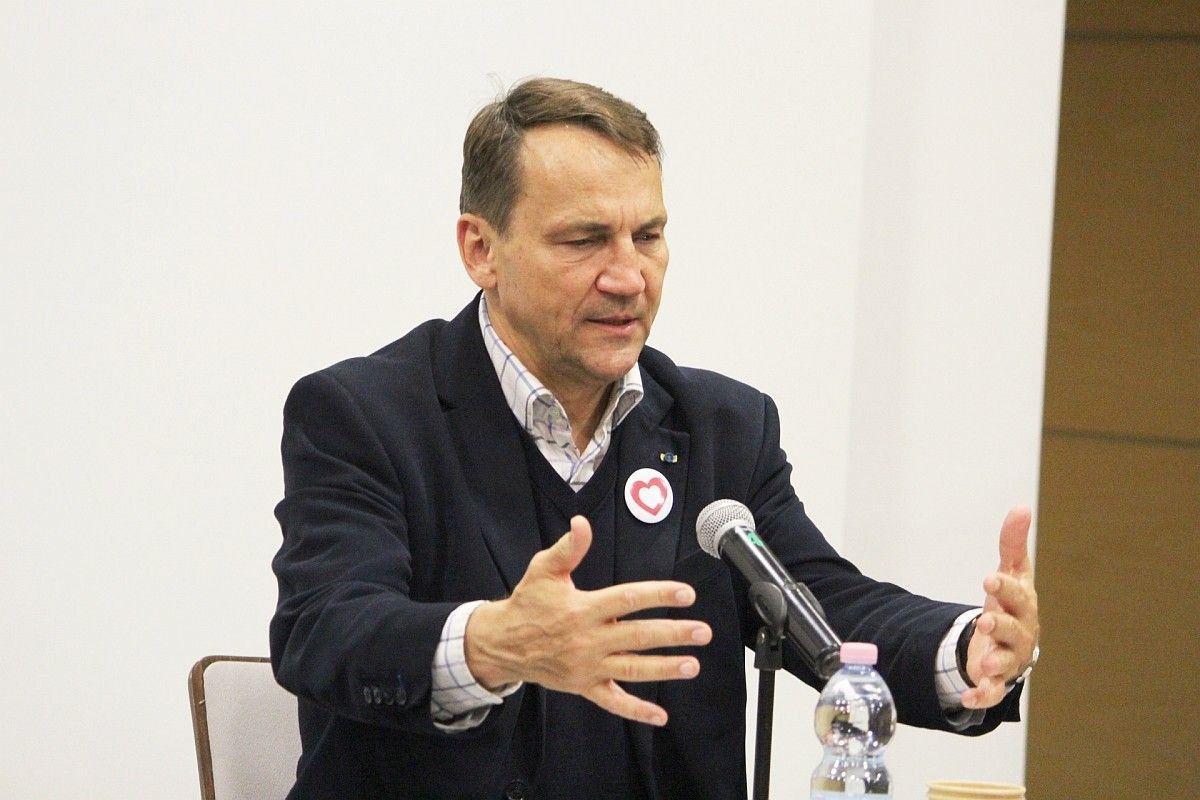 Radosław Sikorski w Bolesławcu: Polska utraciła swoją wiarygodność