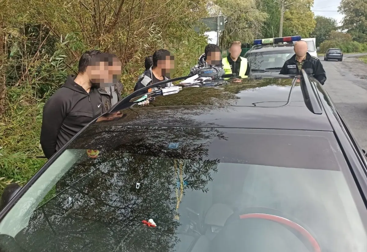 43 nielegalnych migrantów zatrzymanych w rejonie przygranicznym