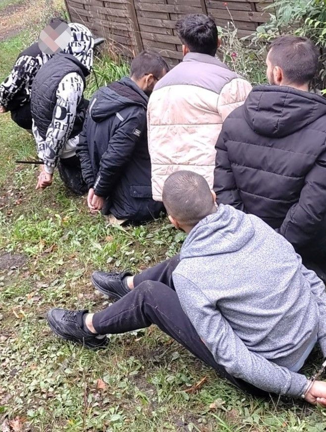 43 nielegalnych migrantów zatrzymanych w rejonie przygranicznym