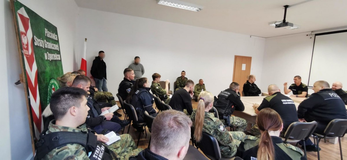 43 nielegalnych migrantów zatrzymanych w rejonie przygranicznym