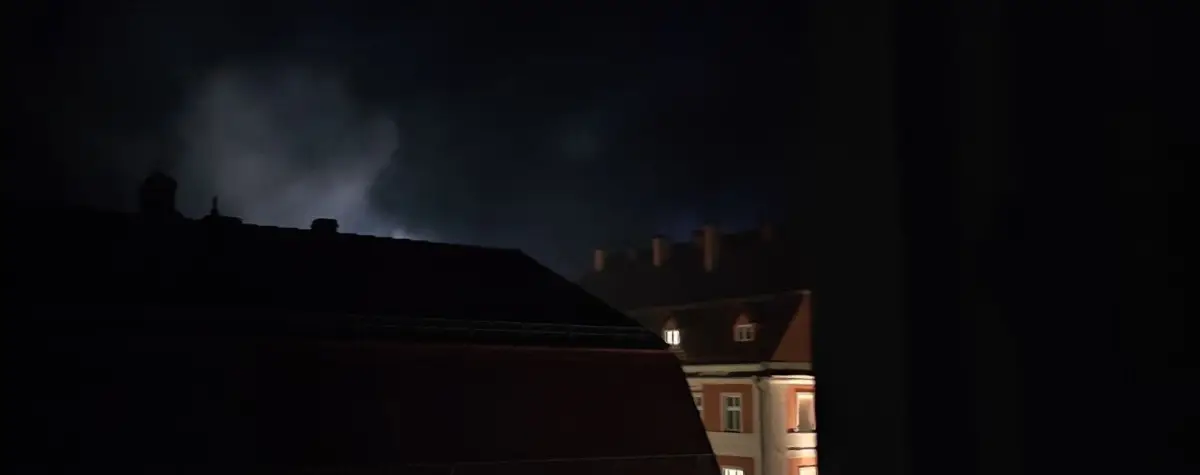 Pożar w centrum Nowogrodźca
