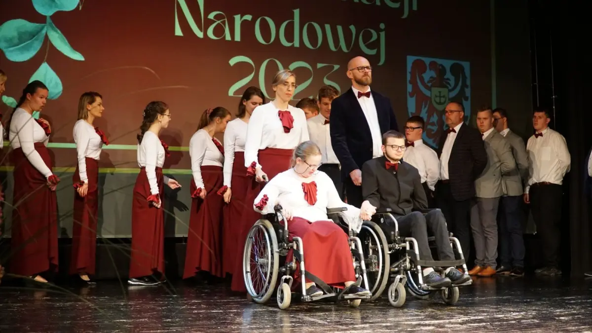 Uroczystość w Teatrze Starym w Bolesławcu