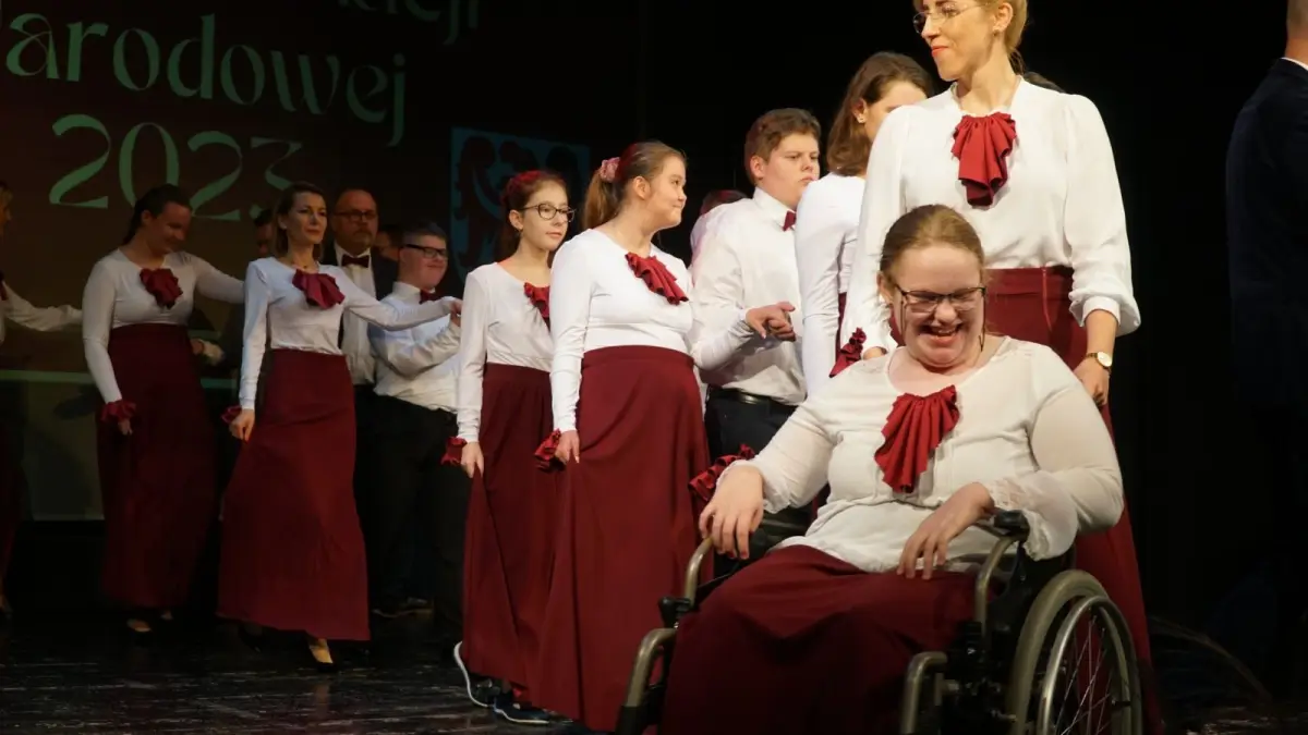 Uroczystość w Teatrze Starym w Bolesławcu