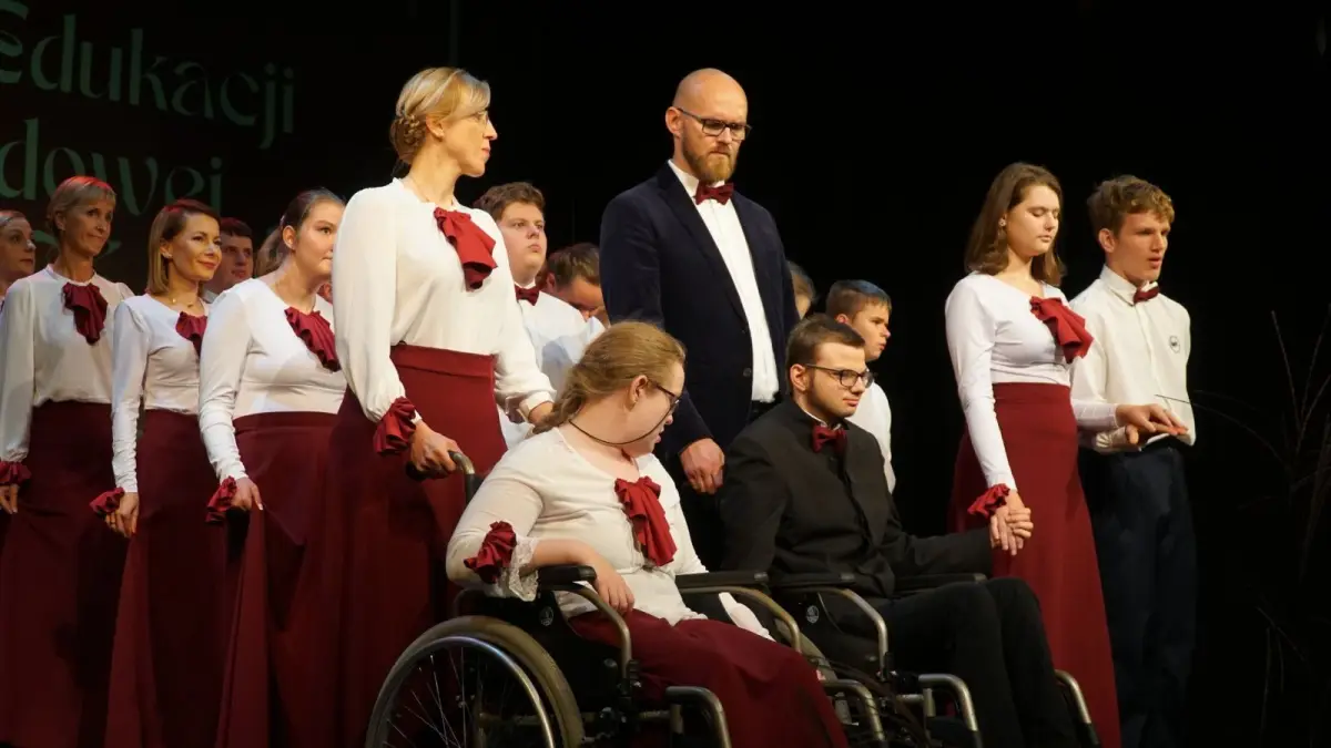 Uroczystość w Teatrze Starym w Bolesławcu