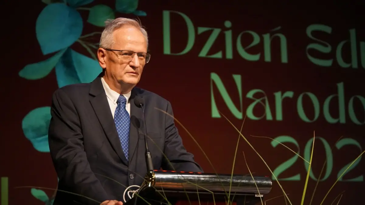 Uroczystość w Teatrze Starym w Bolesławcu