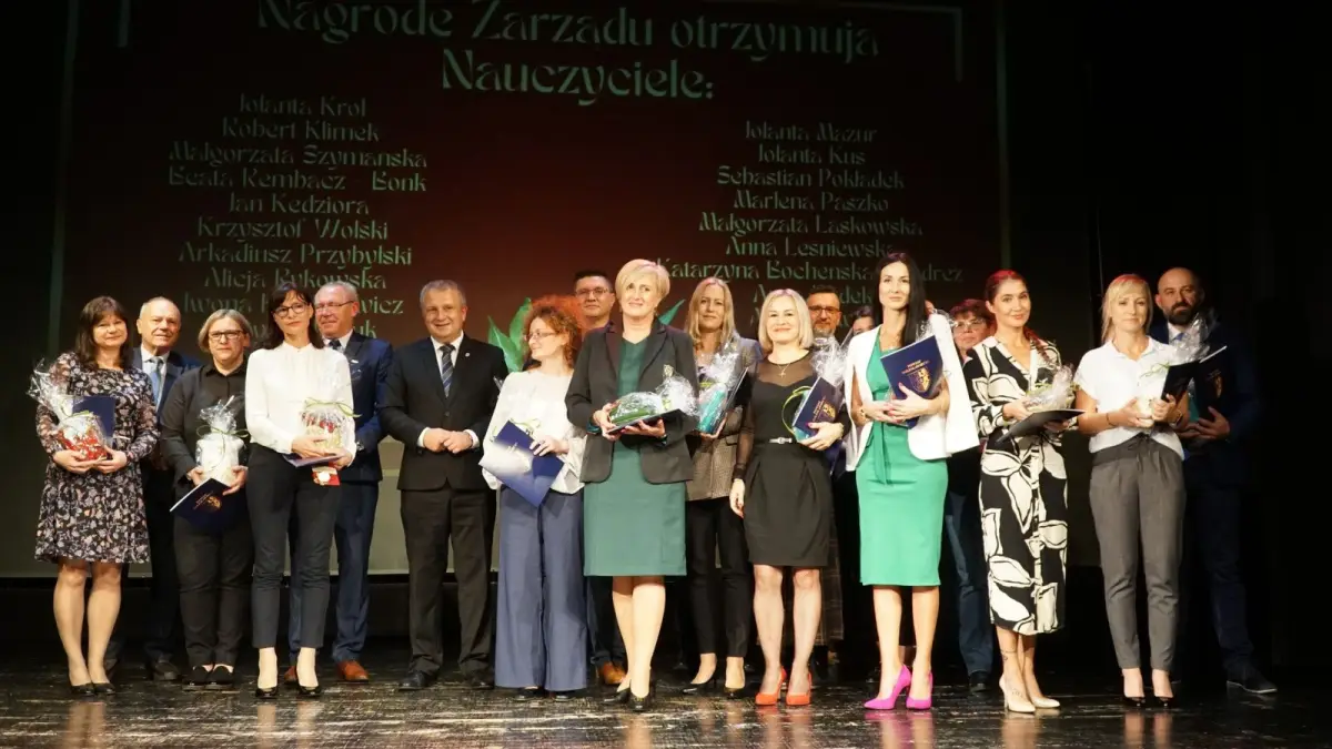 Uroczystość w Teatrze Starym w Bolesławcu