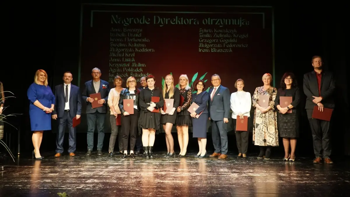 Uroczystość w Teatrze Starym w Bolesławcu