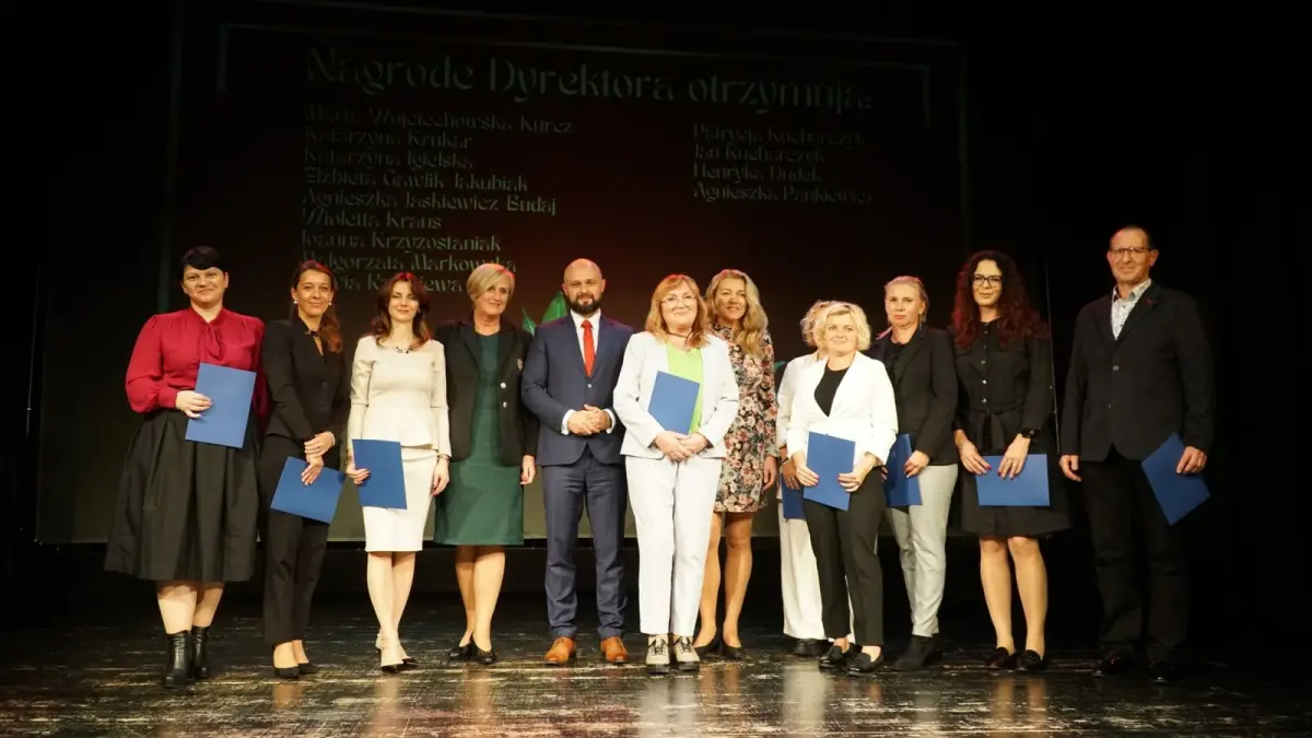 Uroczystość w Teatrze Starym w Bolesławcu