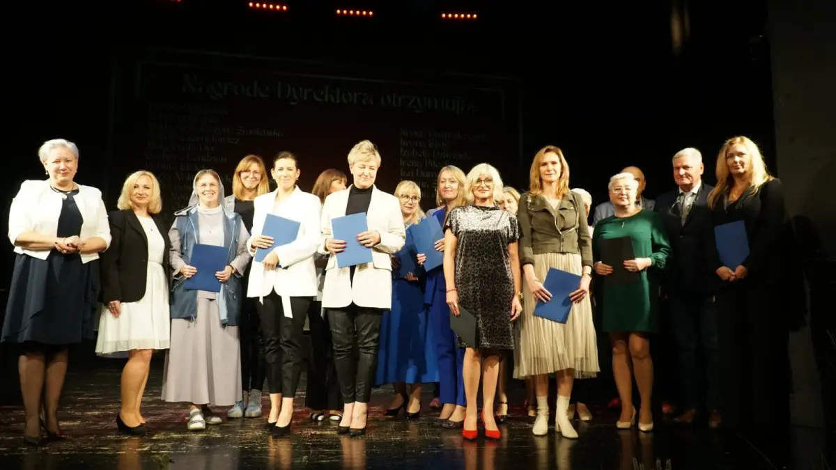 Uroczystość w Teatrze Starym w Bolesławcu