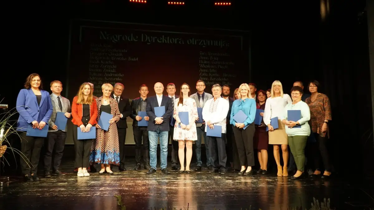 Uroczystość w Teatrze Starym w Bolesławcu