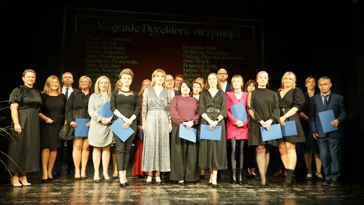 Uroczystość w Teatrze Starym w Bolesławcu