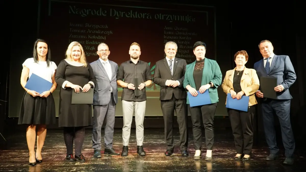 Uroczystość w Teatrze Starym w Bolesławcu