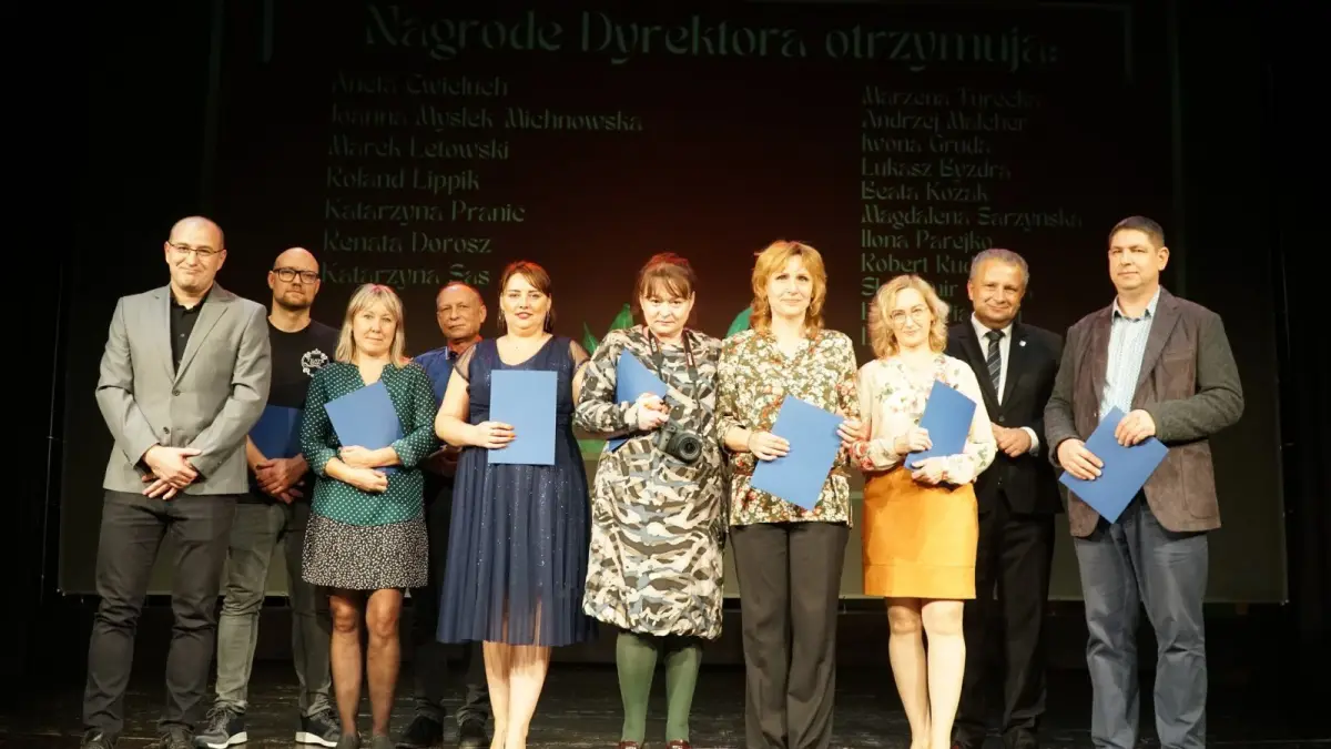 Uroczystość w Teatrze Starym w Bolesławcu