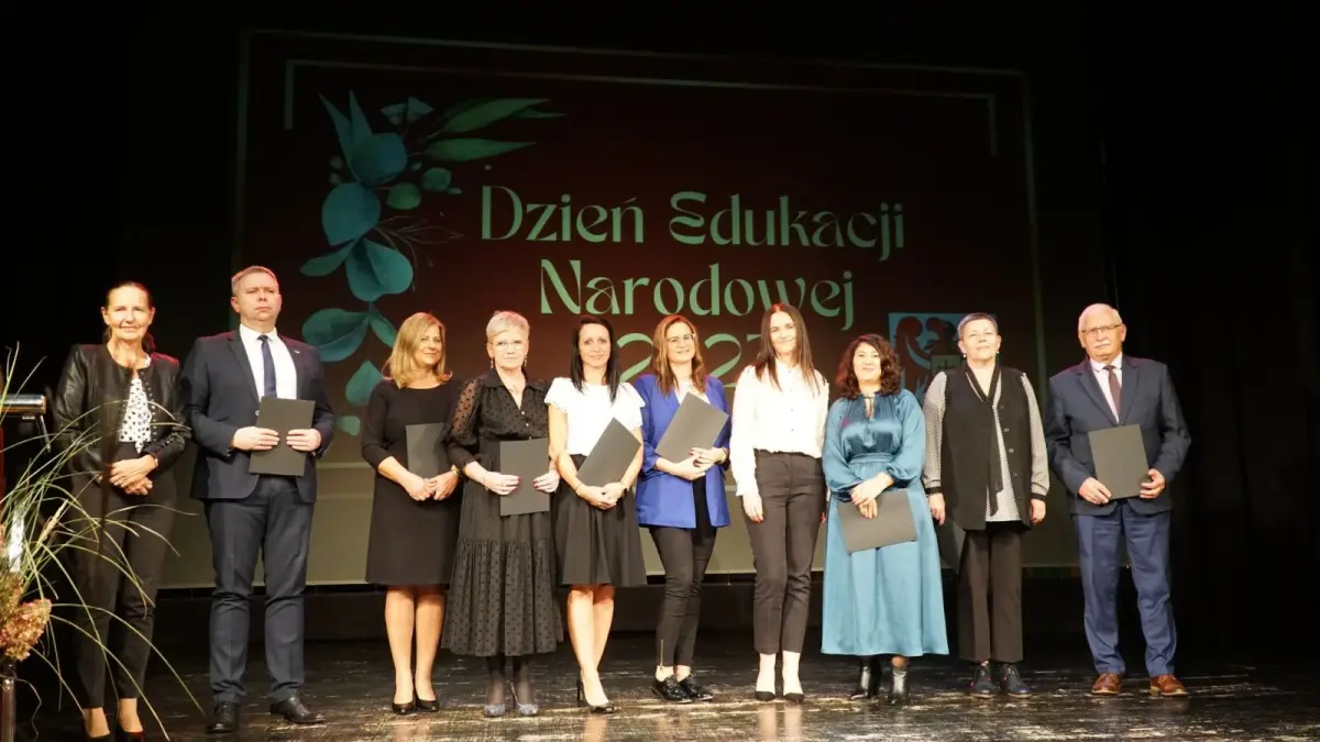 Uroczystość w Teatrze Starym w Bolesławcu