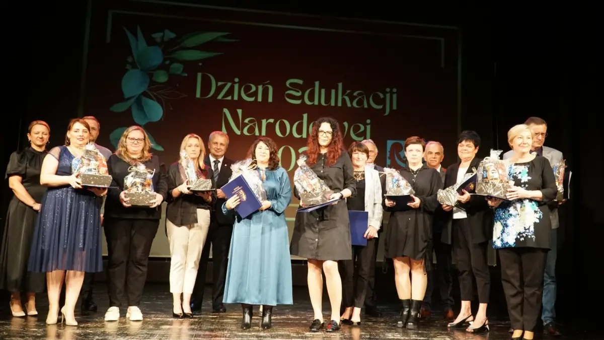 Uroczystość w Teatrze Starym w Bolesławcu