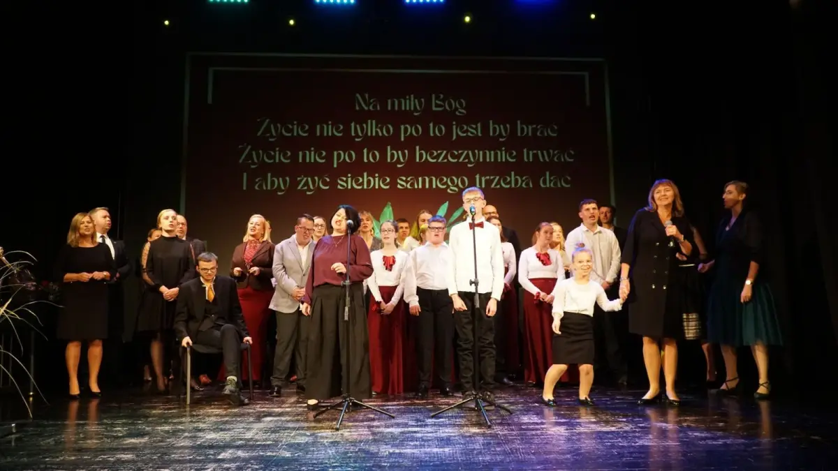 Uroczystość w Teatrze Starym w Bolesławcu